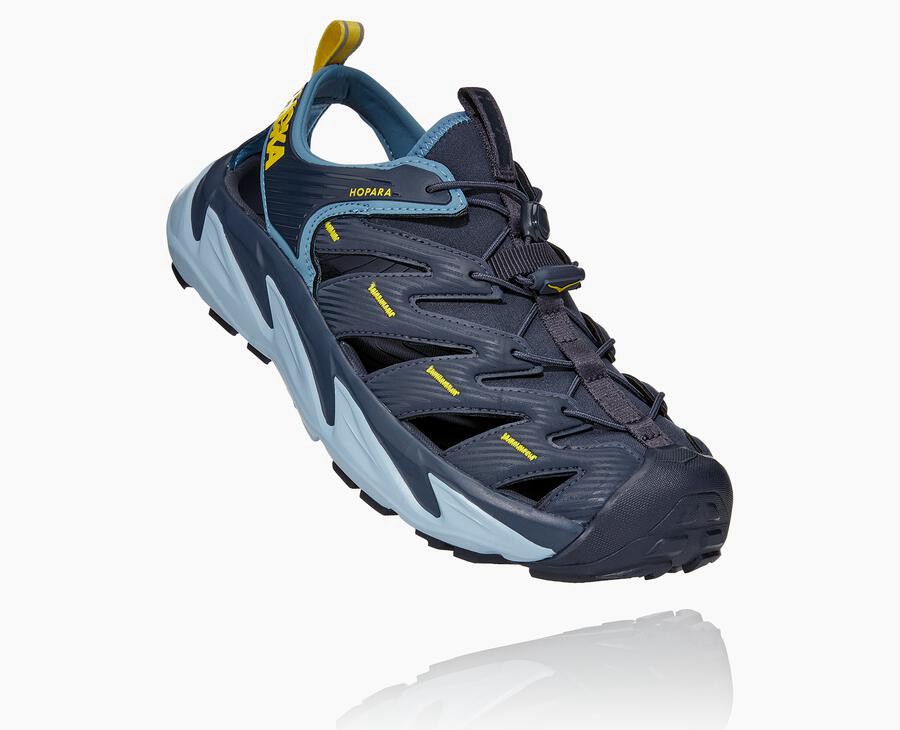 Hoka Australia One One Hopara - Mens Sandals Navy - SGLNU-7892